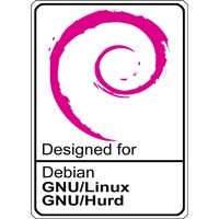 Notebook-Sticker - Debian GNU/Hurd