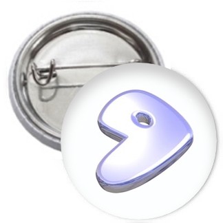 Ansteckbutton - Gentoo