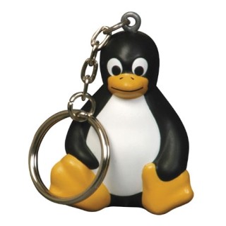 Schlüsselanhänger - Linux Pinguin - Anti Stress Tux