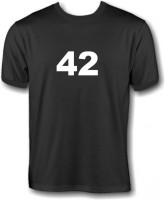 T-Shirt - 42 - Die Antwort T-Shirt - 42 - Die Antwort