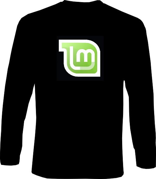 Langarm-Shirt - Linux Mint