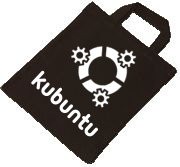 Baumwolltasche - kubuntu Linux