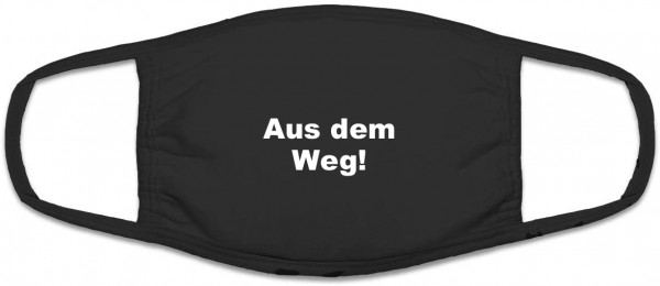 Alltagsmaske - Aus dem Weg