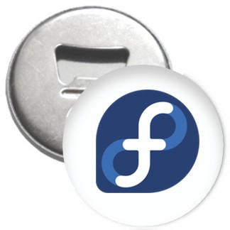 Flaschenöffner + Magnet - Fedora