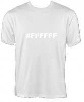 T-Shirt - #FFFFFF