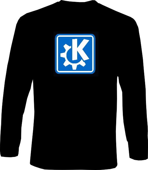 Langarm-Shirt - KDE