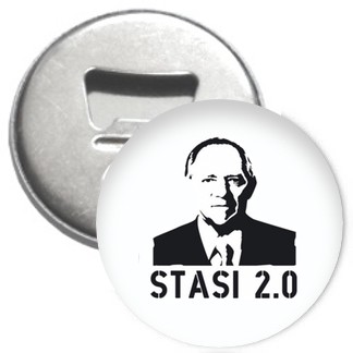 Flaschenöffner + Magnet - Stasi 2.0