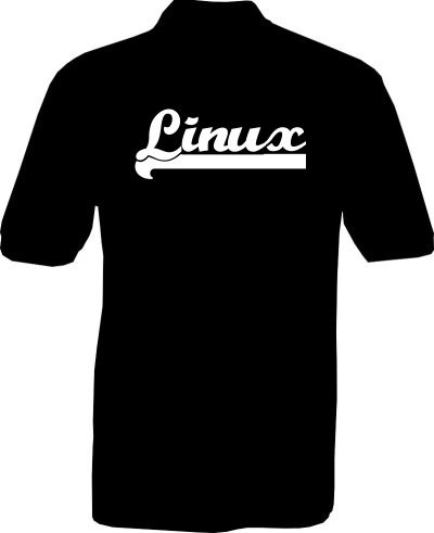 Polo-Shirt - Linux - New Style - Rückseite