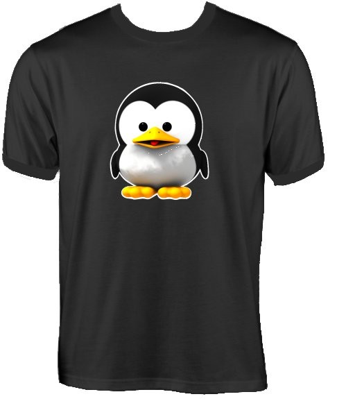 T-Shirt - Baby Tux